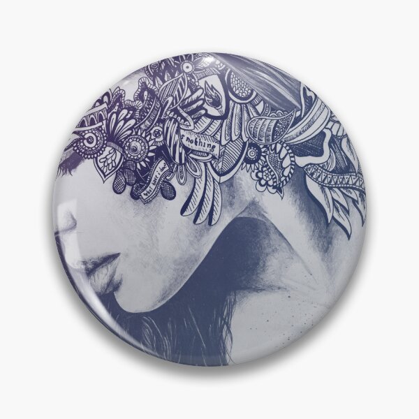 Item preview, Conceptual Romance blue | sexy woman with doodles designed and sold by Marco Paludet.