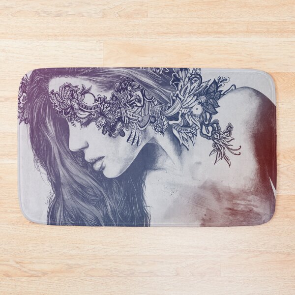 Item preview, Conceptual Romance blue | sexy woman with doodles designed and sold by Marco Paludet.