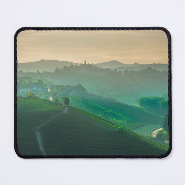 Item preview, Neive village and Langhe vineyards designed and sold by Stefano Orazzini.