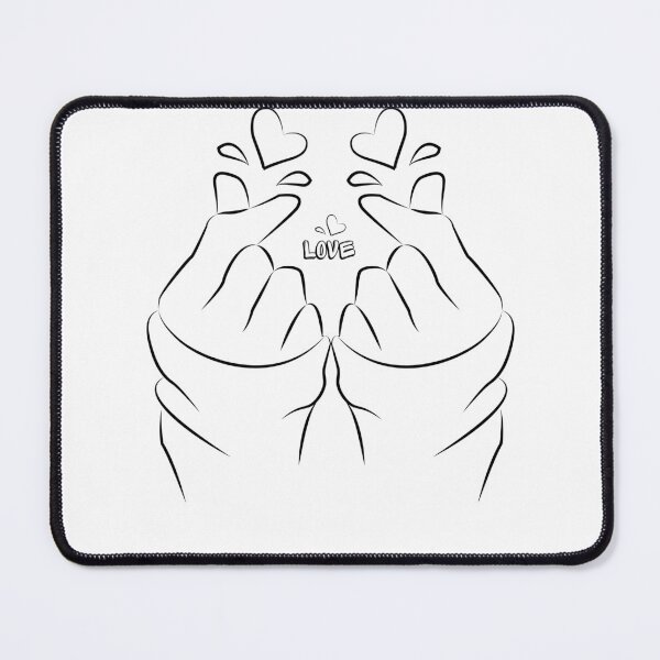 Item preview, cute finger heart designed and sold by perfect  world.