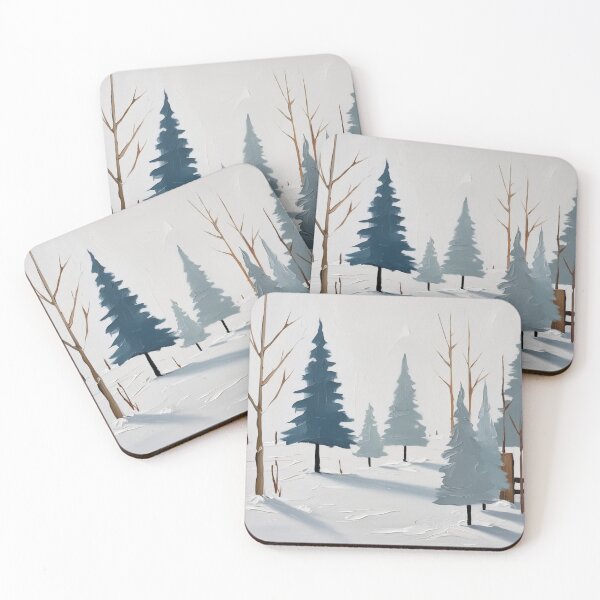 Item preview, Nordic winter land designed and sold by ArtbyEdith.