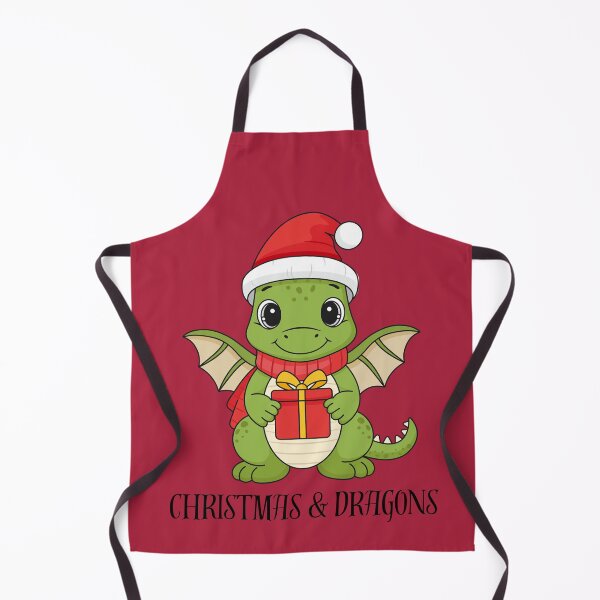 Item preview, Christmas & Dragons D&D Holiday Design designed and sold by andreab313.