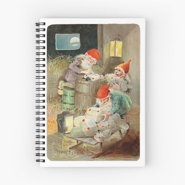 Item preview, God Jul Nordic   Elf Gnomes Tomte Nisse norwegian christmas designed and sold by TeeARTHY.
