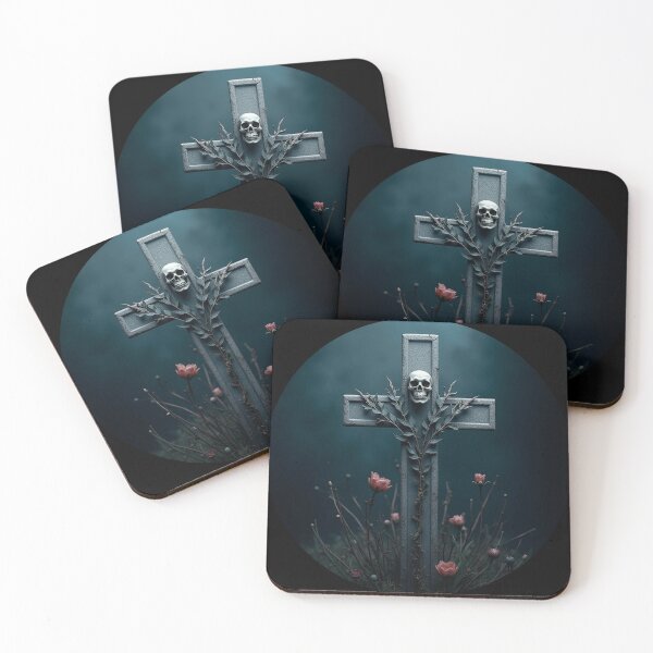 Item preview, Skulls - Dark Art - Rock - Gothic - Pagan - Mortality - Meditation - S17 designed and sold by SentientGallery.
