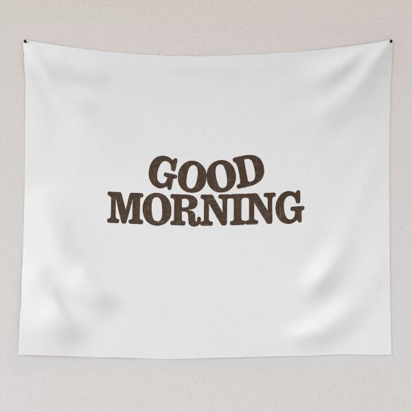 Item preview, Good Morning Sticker 2 designed and sold by lemurdesigns.
