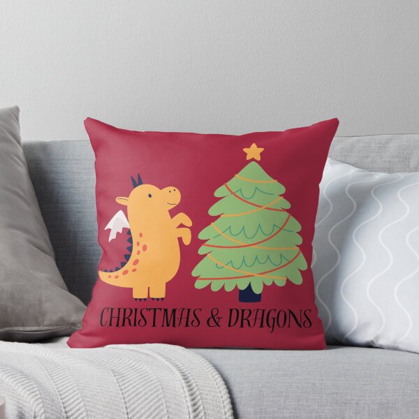 Item preview, Christmas & Dragons D&D Holiday Design  designed and sold by andreab313.