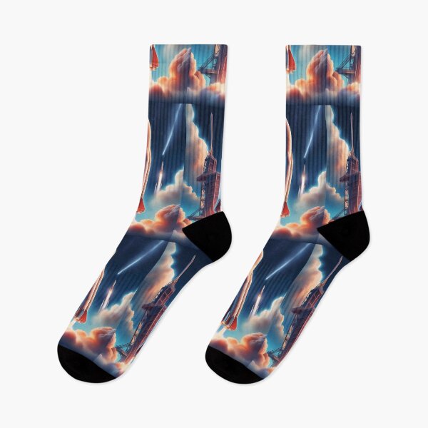 Item preview, A realistic rocket launching design designed and sold by Purr95.