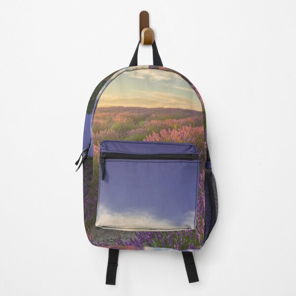 Item preview, Lavender fields and cypress tree at sunset in Tuscany designed and sold by Stefano Orazzini.