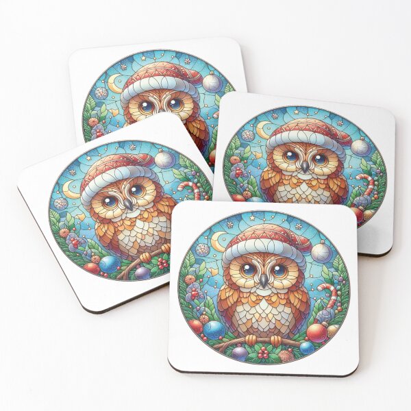 Item preview, Festive Owl designed and sold by JonysCreativeDesigns.