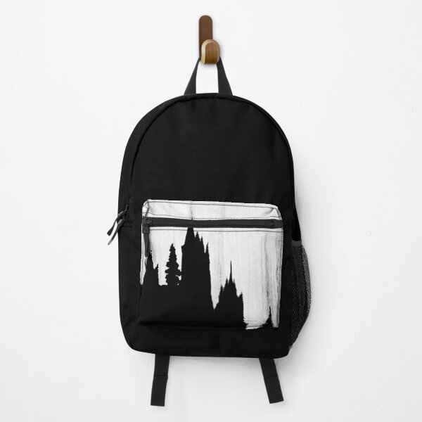 Item preview, GOTHIC BUILDING (BLACK AND WHITE) designed and sold by tracytweaka.
