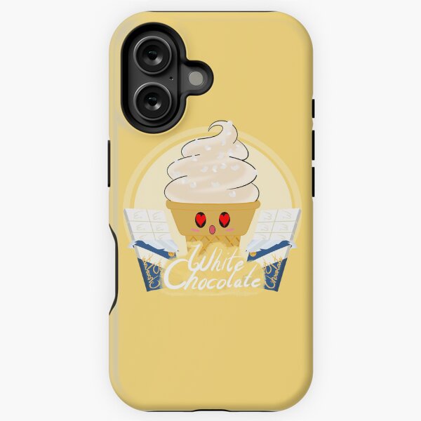 Item preview, A Cute White Chocolate Ice Cream  designed and sold by KiyaSketches.