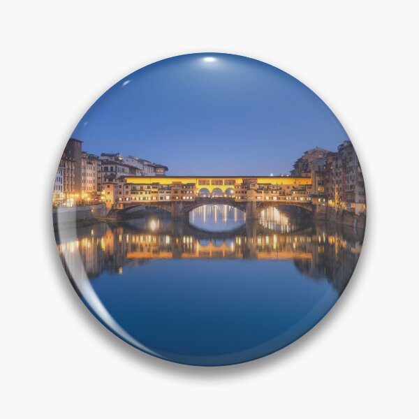 Item preview, Blue hour over Ponte Vecchio bridge in Florence designed and sold by Stefano Orazzini.