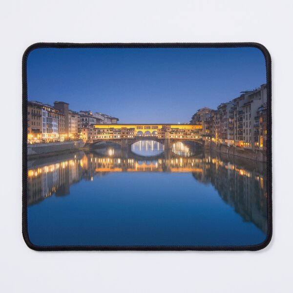 Item preview, Blue hour over Ponte Vecchio bridge in Florence designed and sold by Stefano Orazzini.