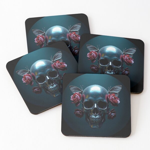 Item preview, Skulls - Dark Art - Rock - Gothic - Pagan - Mortality - Meditation - S18 designed and sold by SentientGallery.