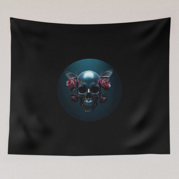 Item preview, Skulls - Dark Art - Rock - Gothic - Pagan - Mortality - Meditation - S18 designed and sold by SentientGallery.