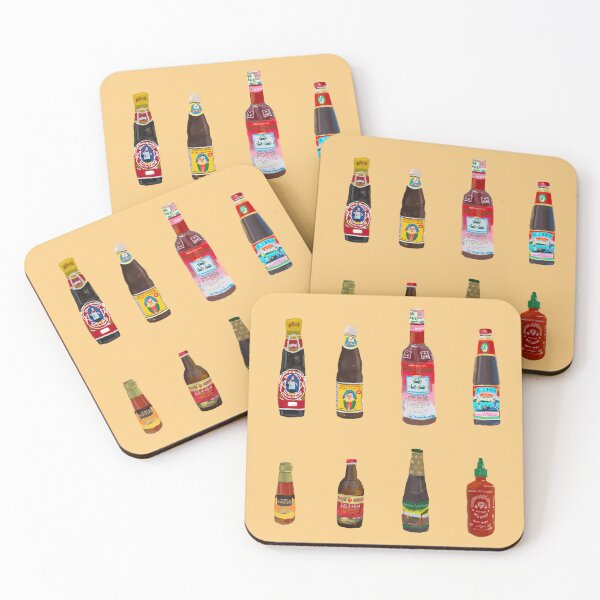 Item preview, Cooking Sauces for Thai Food - Yellow  designed and sold by kayla-kn.