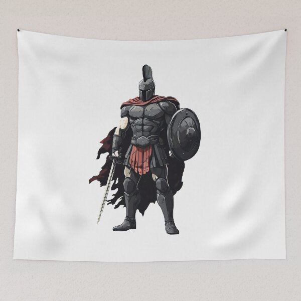 Item preview, gray gladiator designed and sold by javierparra.