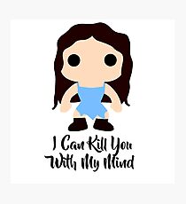 River Tam Quote Photographic Print
