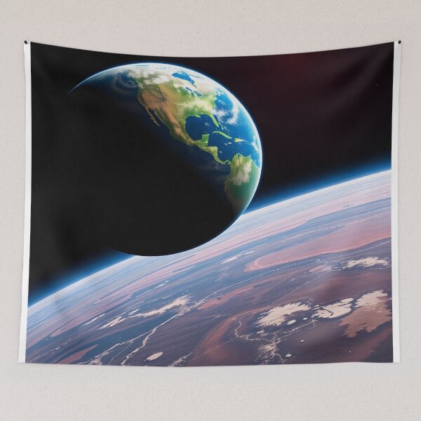 Item preview, planet earth americas & in deep space  designed and sold by AA-designstore.