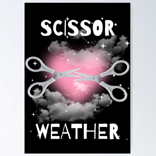 Item preview, Funny Scissor Weather Lesbian Romantic Grunge Design designed and sold by ObskuraCouture.
