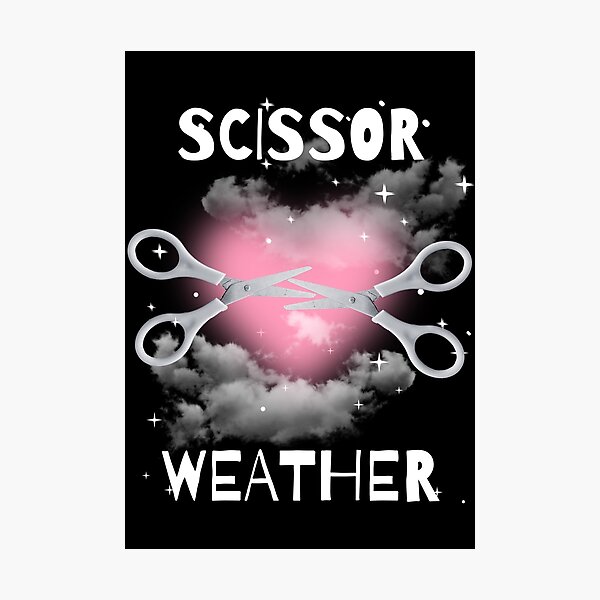 Item preview, Funny Scissor Weather Lesbian Romantic Grunge Design designed and sold by ObskuraCouture.