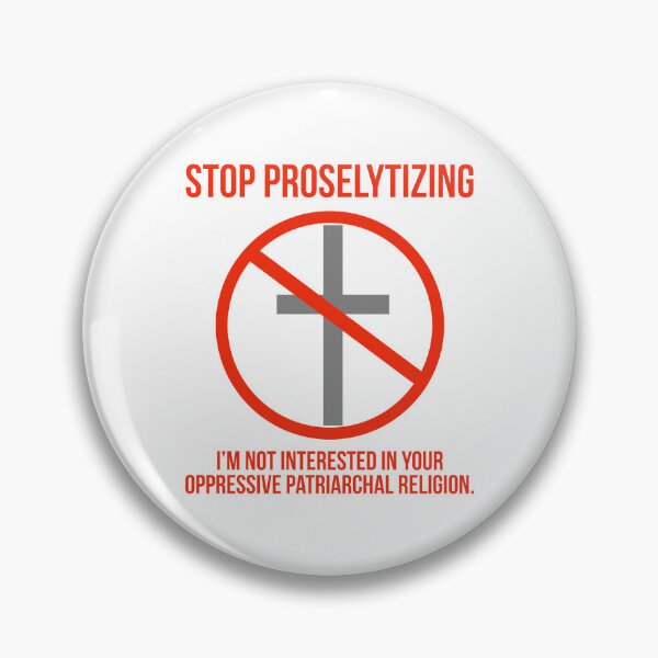 Item preview, Stop proselytizing  designed and sold by Rachel the Artist .