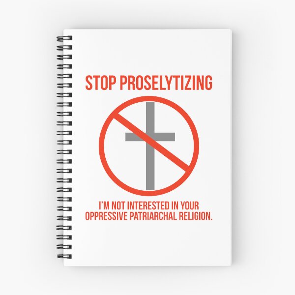 Item preview, Stop proselytizing  designed and sold by Rachel the Artist .