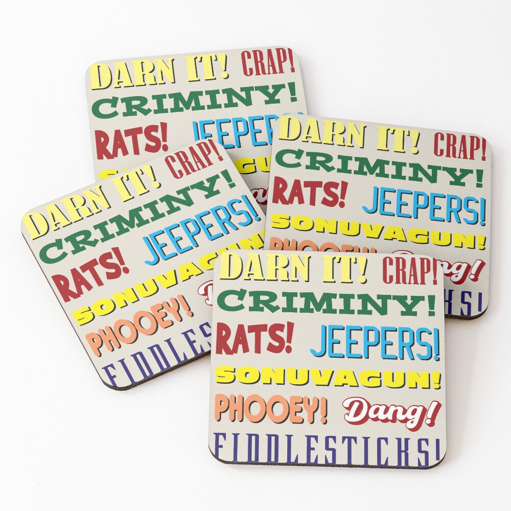 Item preview, Coasters (Set of 4) designed and sold by GloopTrekker.