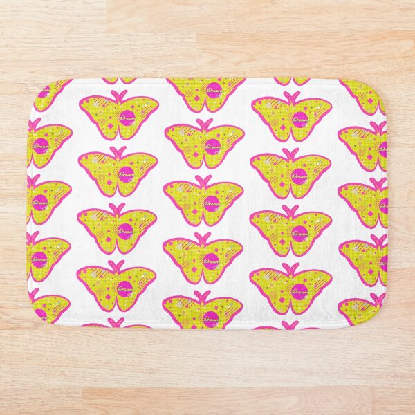 Aperçu de l'œuvre Papillon rétro de rêve jaune créée et vendue par My-Red-Designs.