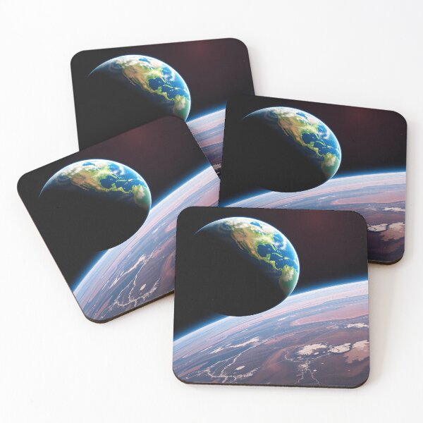 Item preview, planet earth americas & in deep space  designed and sold by AA-designstore.
