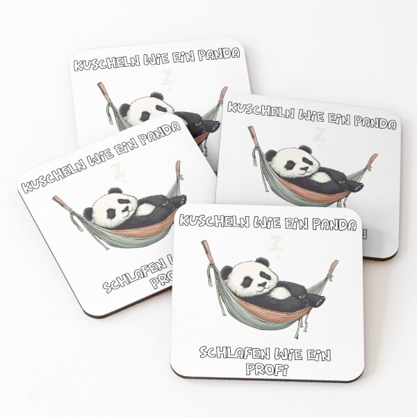 Item preview, Cuddle Like A Panda Sleeping Funny Design designed and sold by ArtRealms.