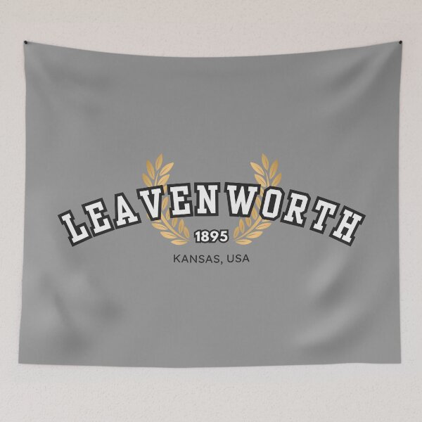 Item preview, Leavenworth Prison Education, White and Black designed and sold by UNK-Fatigues.