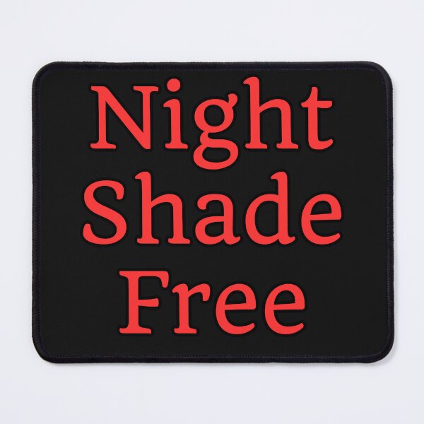 Item preview, Nightshade Free Declaration designed and sold by figandroseco.