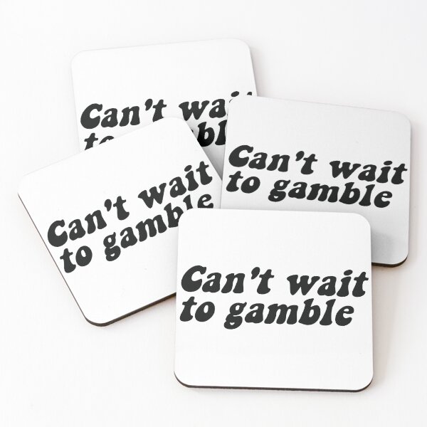 Item preview, Can't Wait To Gamble designed and sold by the-craft-shop.