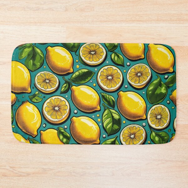 Item preview, Lemons Pattern designed and sold by ArtFactoryAI.