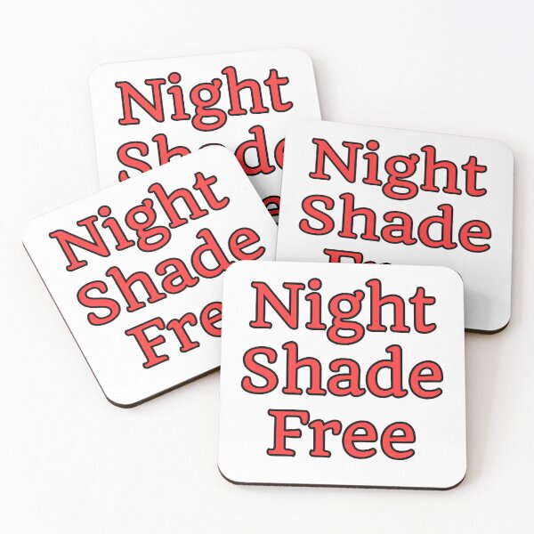 Item preview, Nightshade Free Declaration designed and sold by figandroseco.