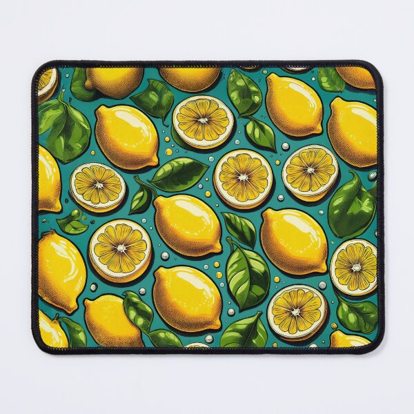 Item preview, Lemons Pattern designed and sold by ArtFactoryAI.