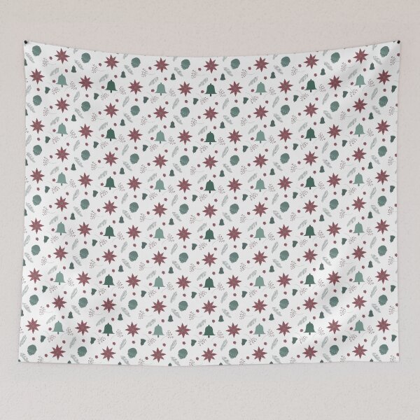 Item preview, christmas bell pattern designed and sold by tanimits.