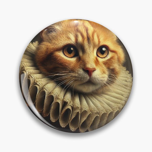 Item preview, Renaissance Portrait of Orange Cat designed and sold by LoganMy.