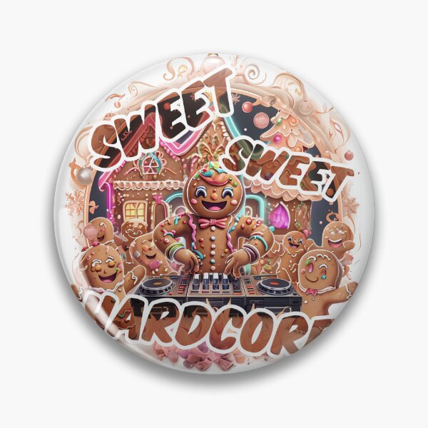 Item preview, Sweet, Sweet Hardcore – Gingerbread Rave designed and sold by Designorigin.