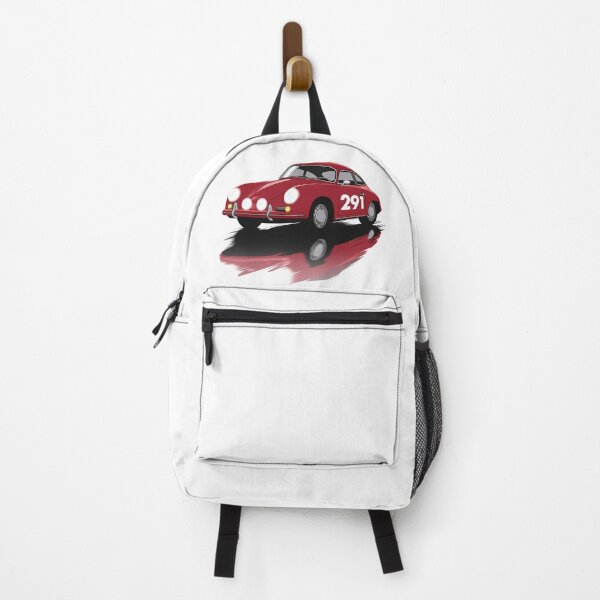 Item preview, Vintage red Porsche 356 Rally Car designed and sold by blackdogshop.