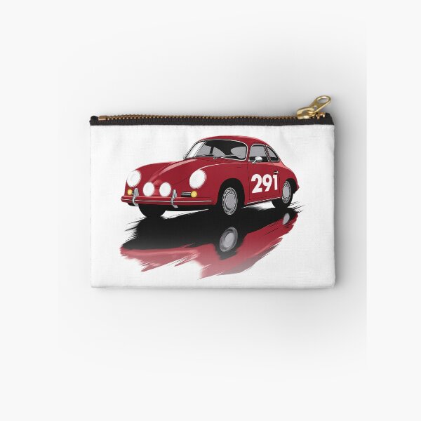 Item preview, Vintage red Porsche 356 Rally Car designed and sold by blackdogshop.