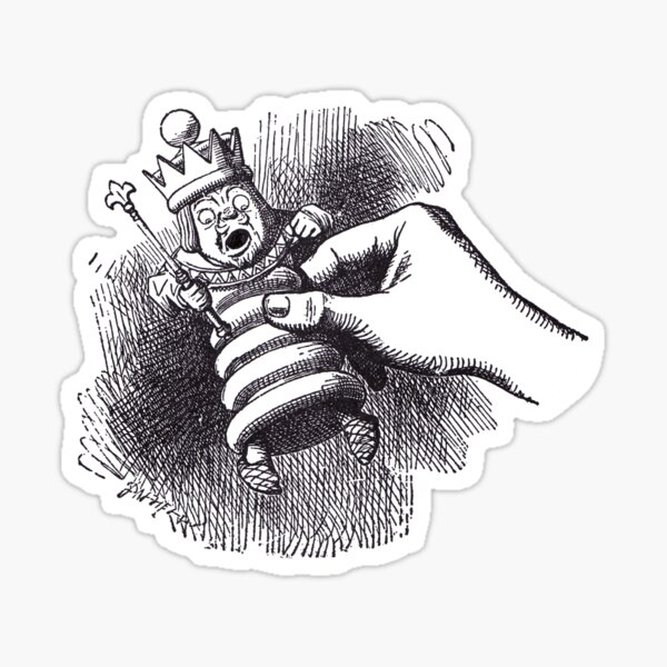 The White King Sticker