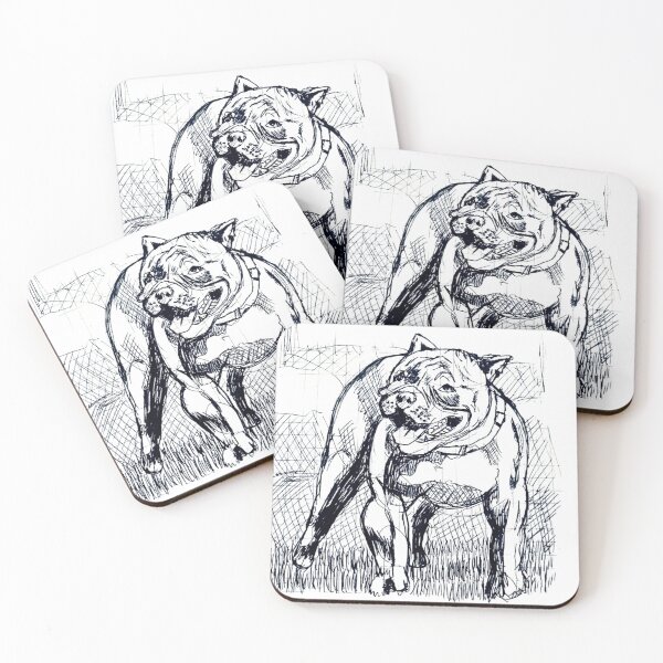 Item preview, Pitbull original artwork designed and sold by JCRockDesign.