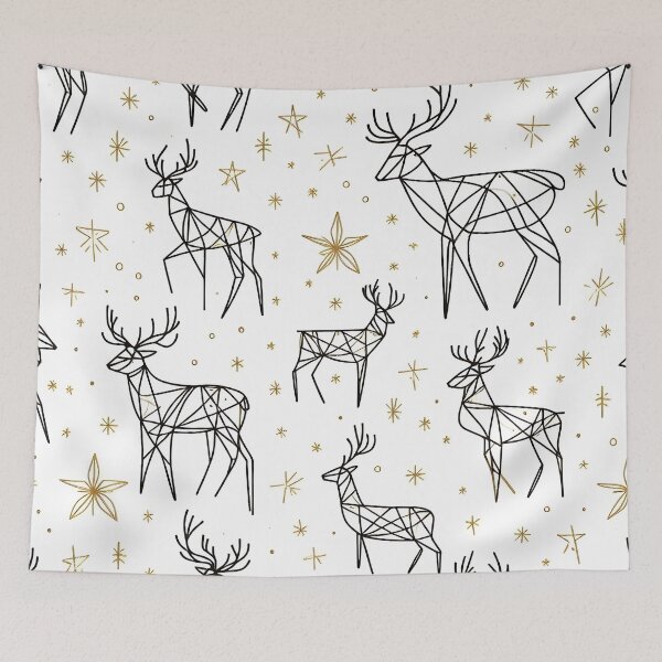 Item preview, Deer at Christmas designed and sold by Akantha-Rain.