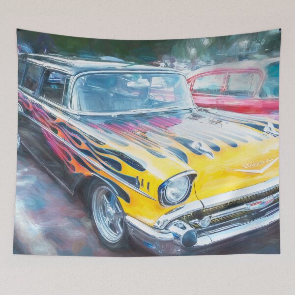 Item preview, 1957 Black Chevrolet Bel Air Nomad Station Wagon X120 designed and sold by RichFrancoCars.