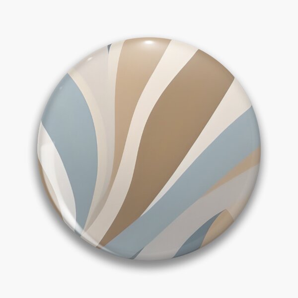 Item preview, Soft Waves in Blue and Pastel Cream designed and sold by Ciervo Primavera.