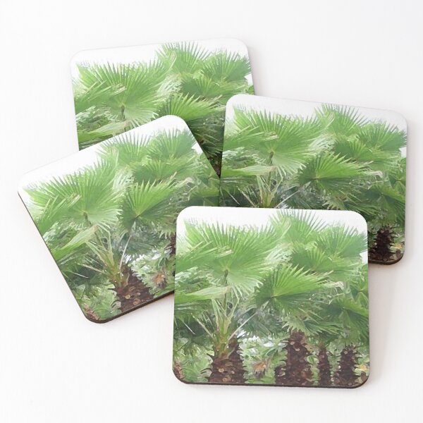 Item preview, washingtonia palm oil painting designed and sold by AA-designstore.