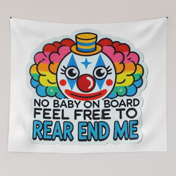 Item preview, No Tiny Passengers Here—Tailgating Approved designed and sold by CosmicSplendor.