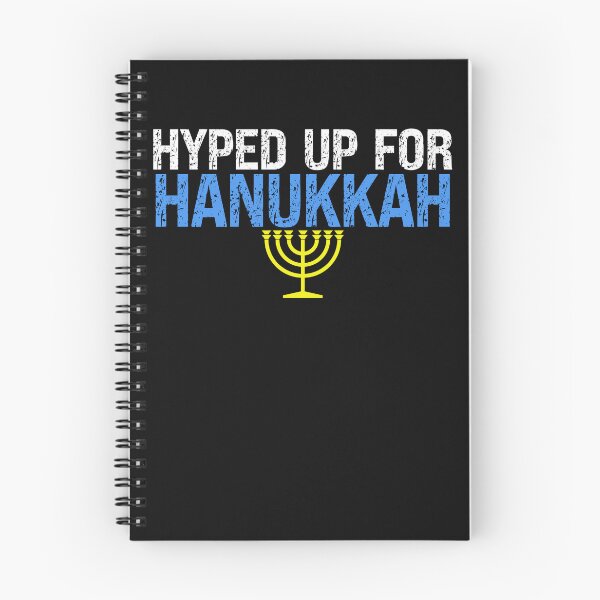 Item preview, Hyped Up For Hanukkah Funny Jewish Saying designed and sold by SharpThreadZ.